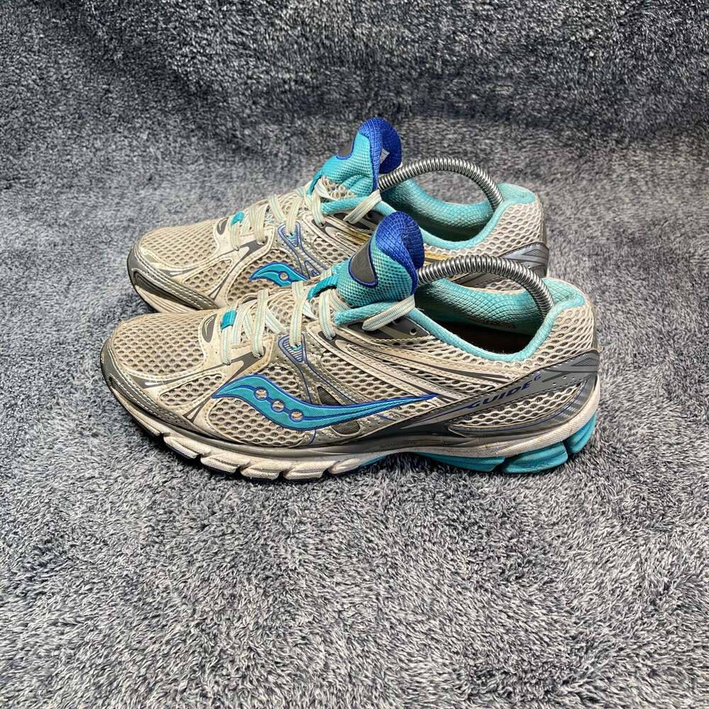 Saucony Guide 6 Grey Mesh Running Shoes Size 10 Women’s